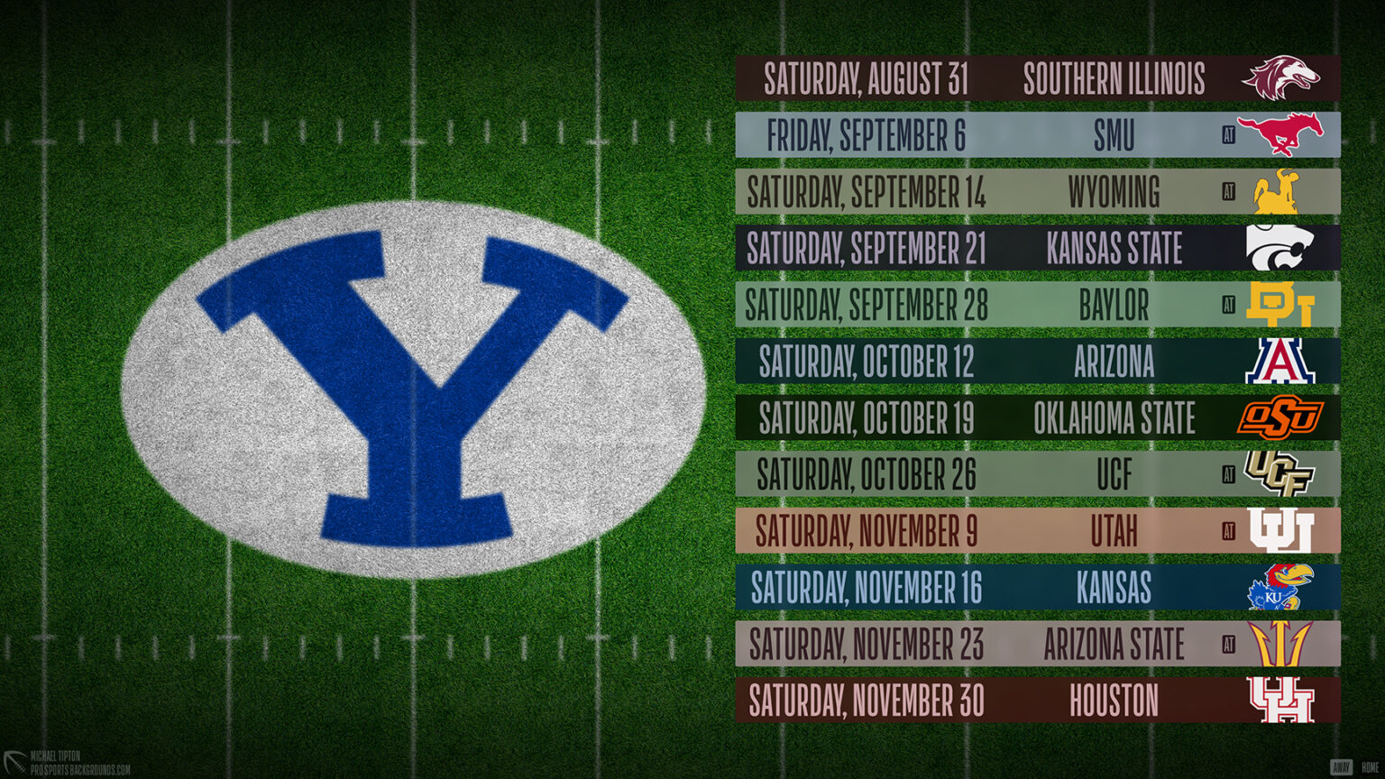 2024 BYU Cougars wallpaper Pro Sports Backgrounds