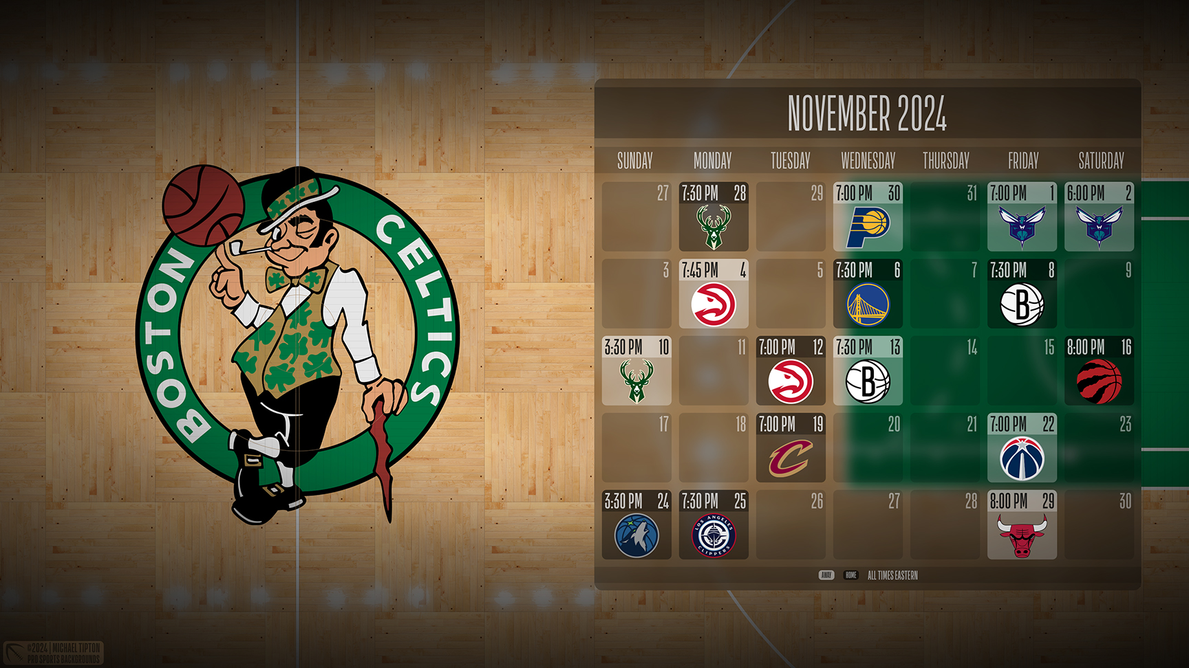 Boston Celtics wallpaper schedule desktop ET NBA placeholder thumb