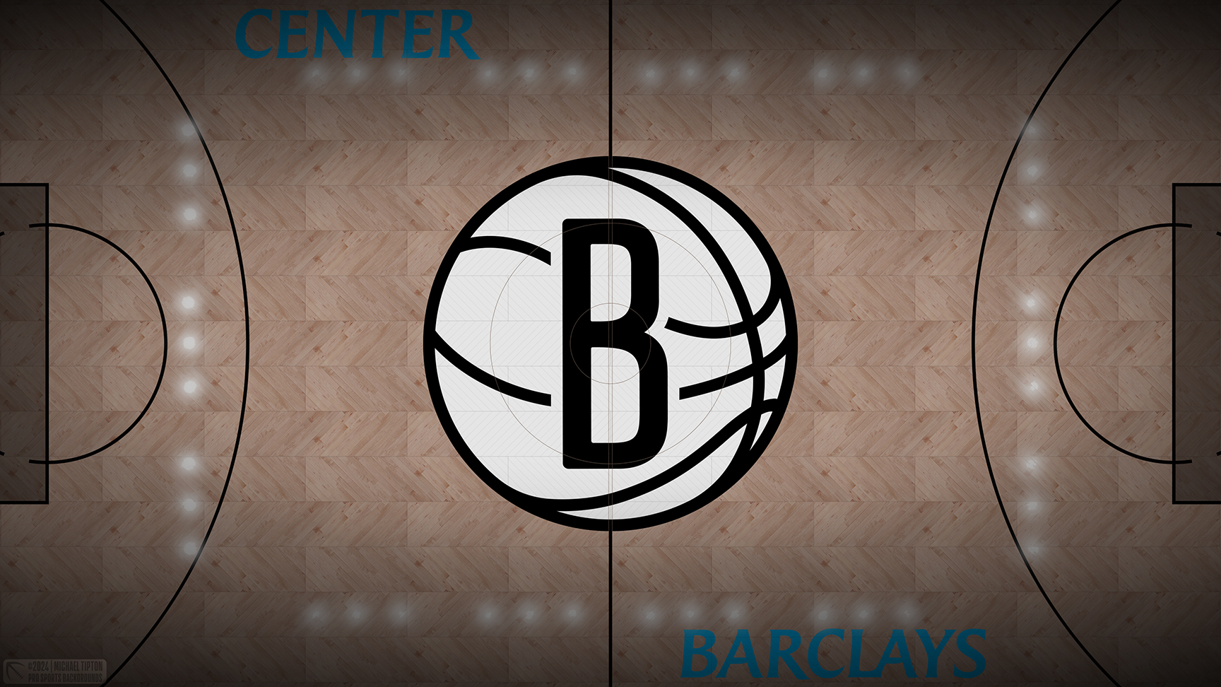 Brooklyn Nets wallpaper logo desktop NBA 2024 2025 thumb