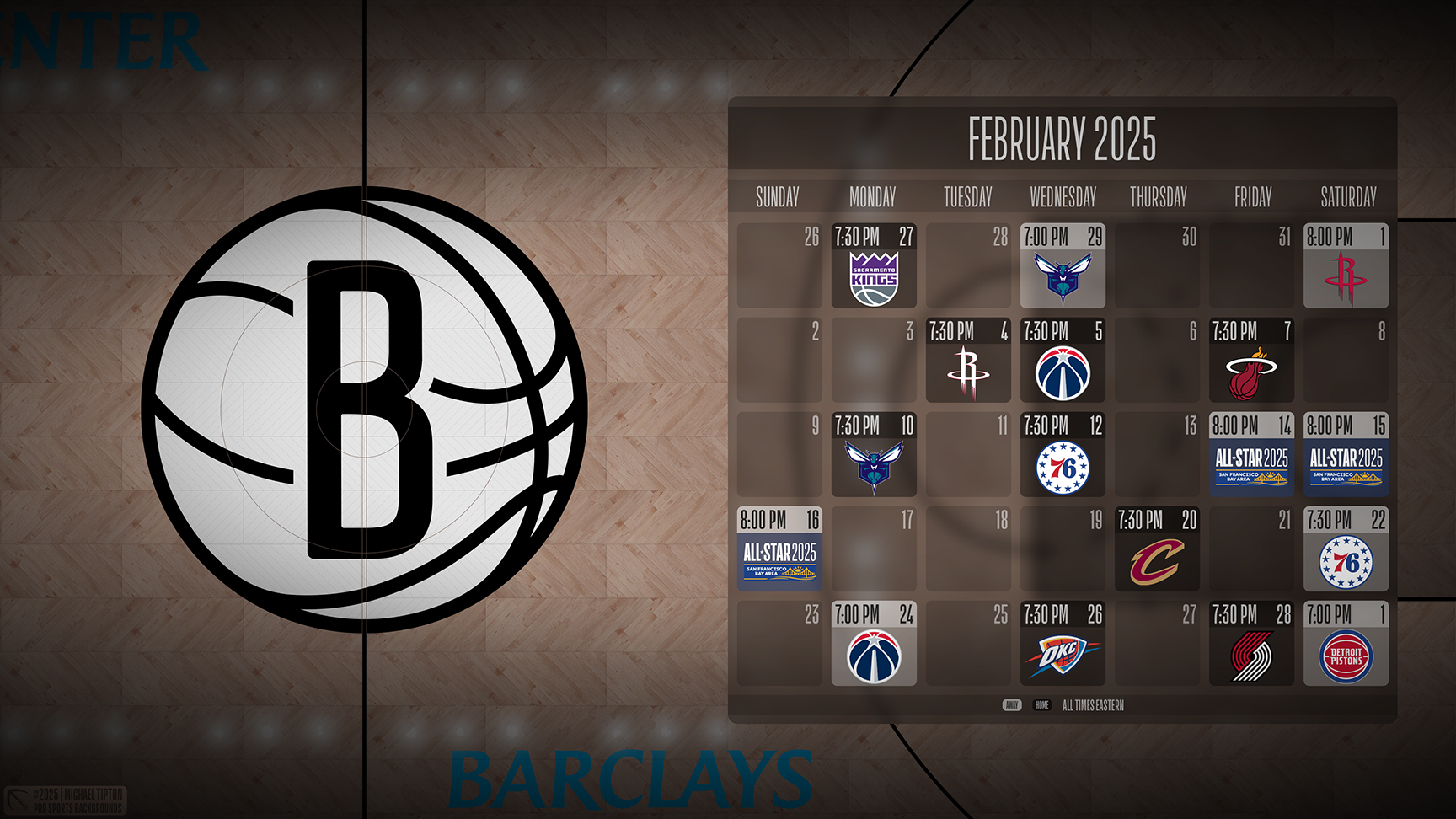 Brooklyn Nets wallpaper schedule desktop ET NBA placeholder thumb