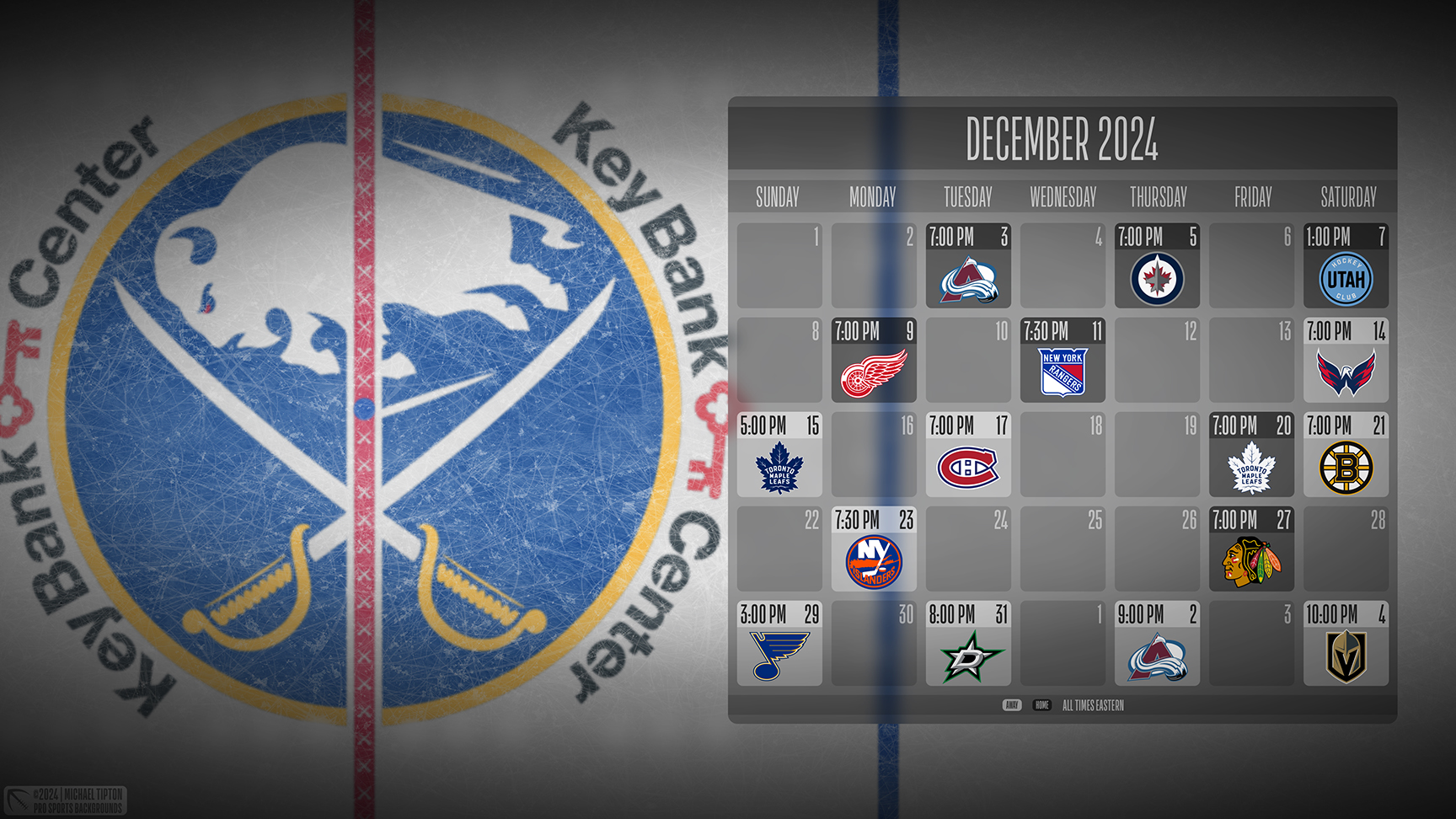 Buffalo Sabres wallpaper schedule desktop ET NHL placeholder thumb