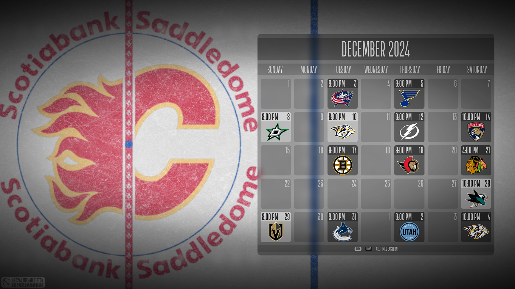 Calgary Flames wallpaper schedule desktop ET NHL placeholder thumb