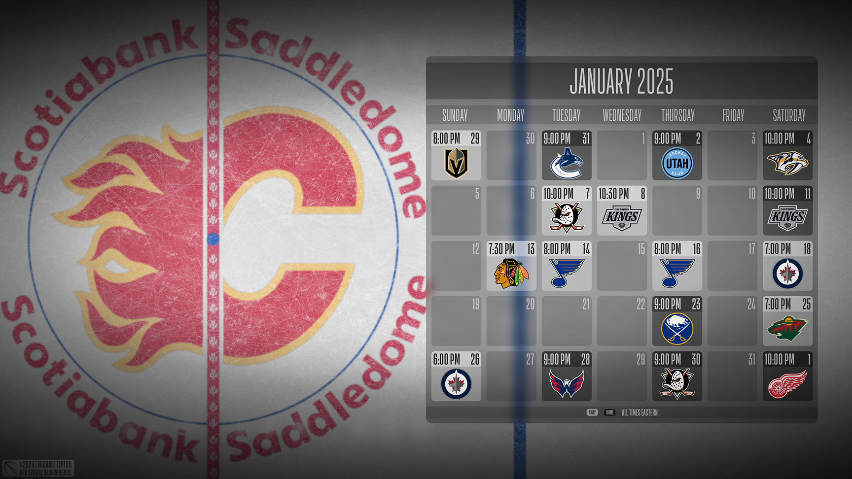 Calgary Flames wallpaper schedule desktop ET NHL placeholder thumb