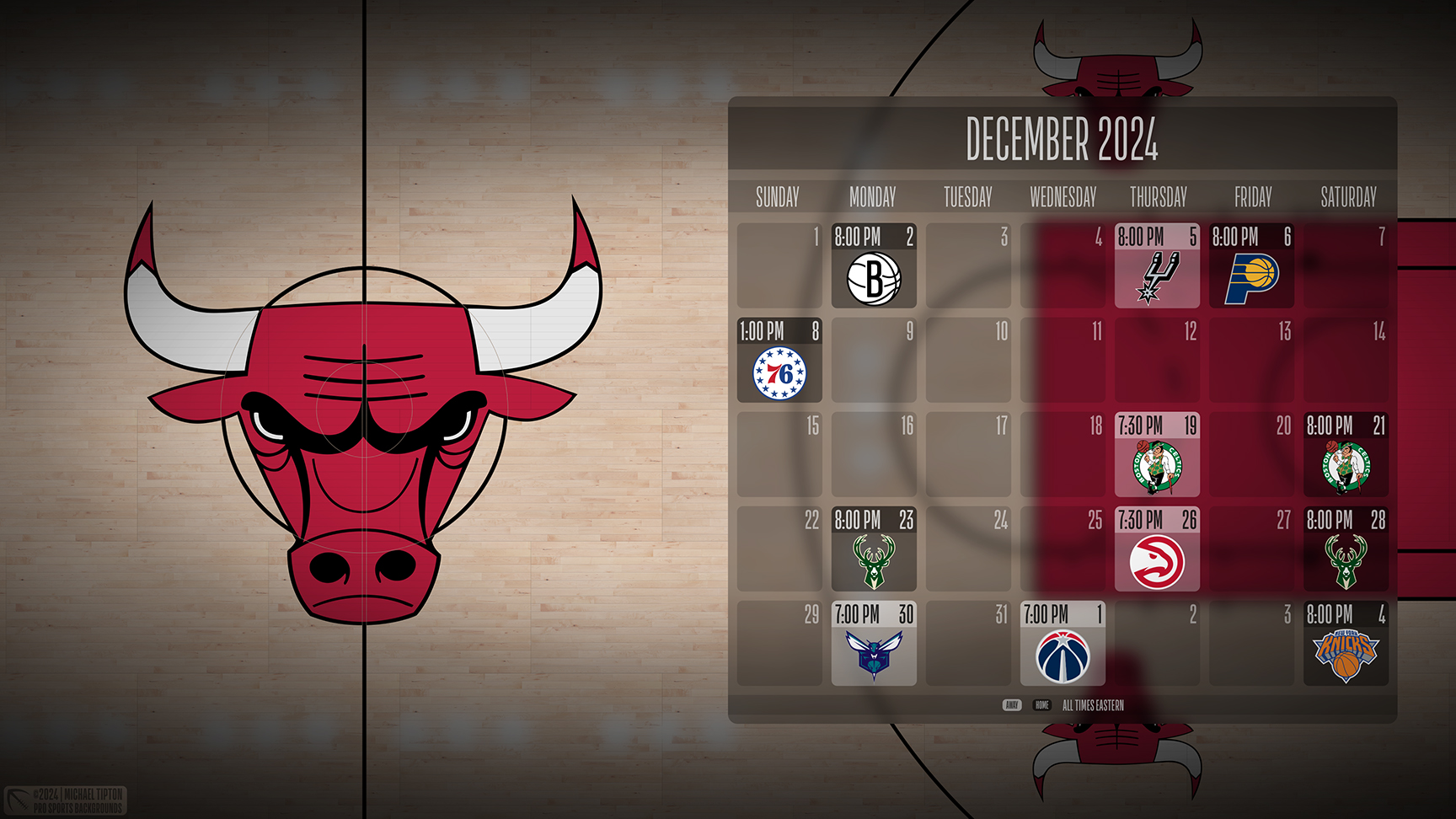 Chicago Bulls wallpaper schedule desktop ET NBA placeholder thumb