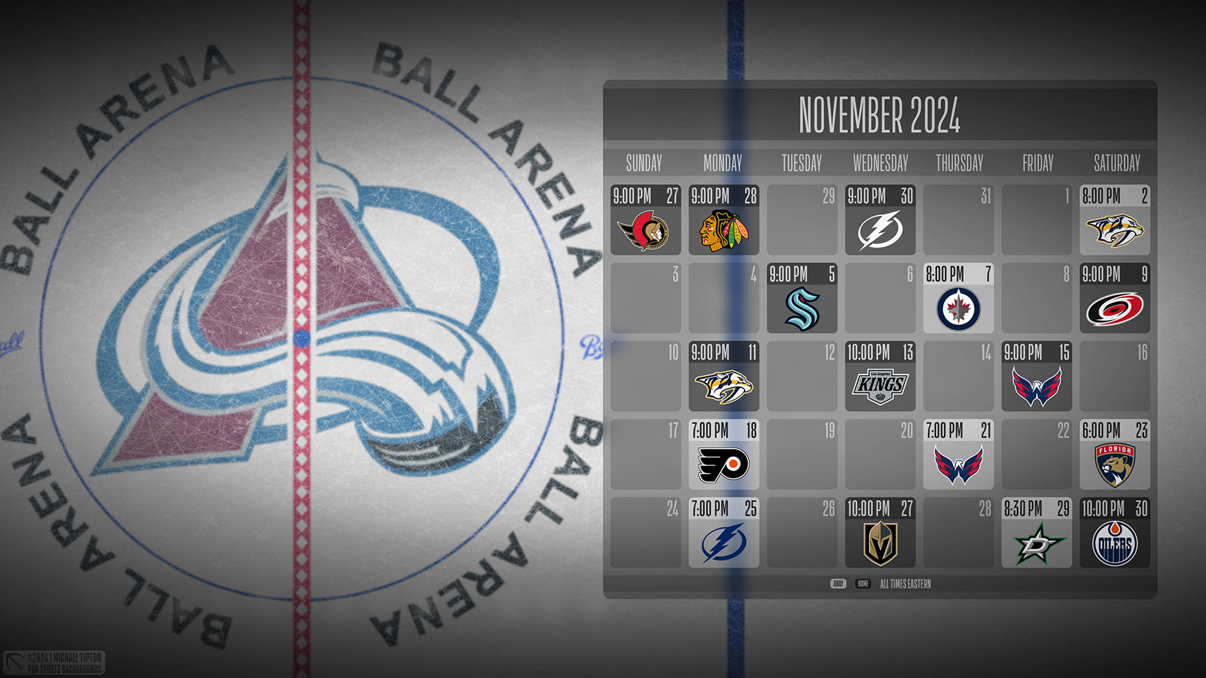 Colorado Avalanche wallpaper schedule desktop ET NHL placeholder thumb