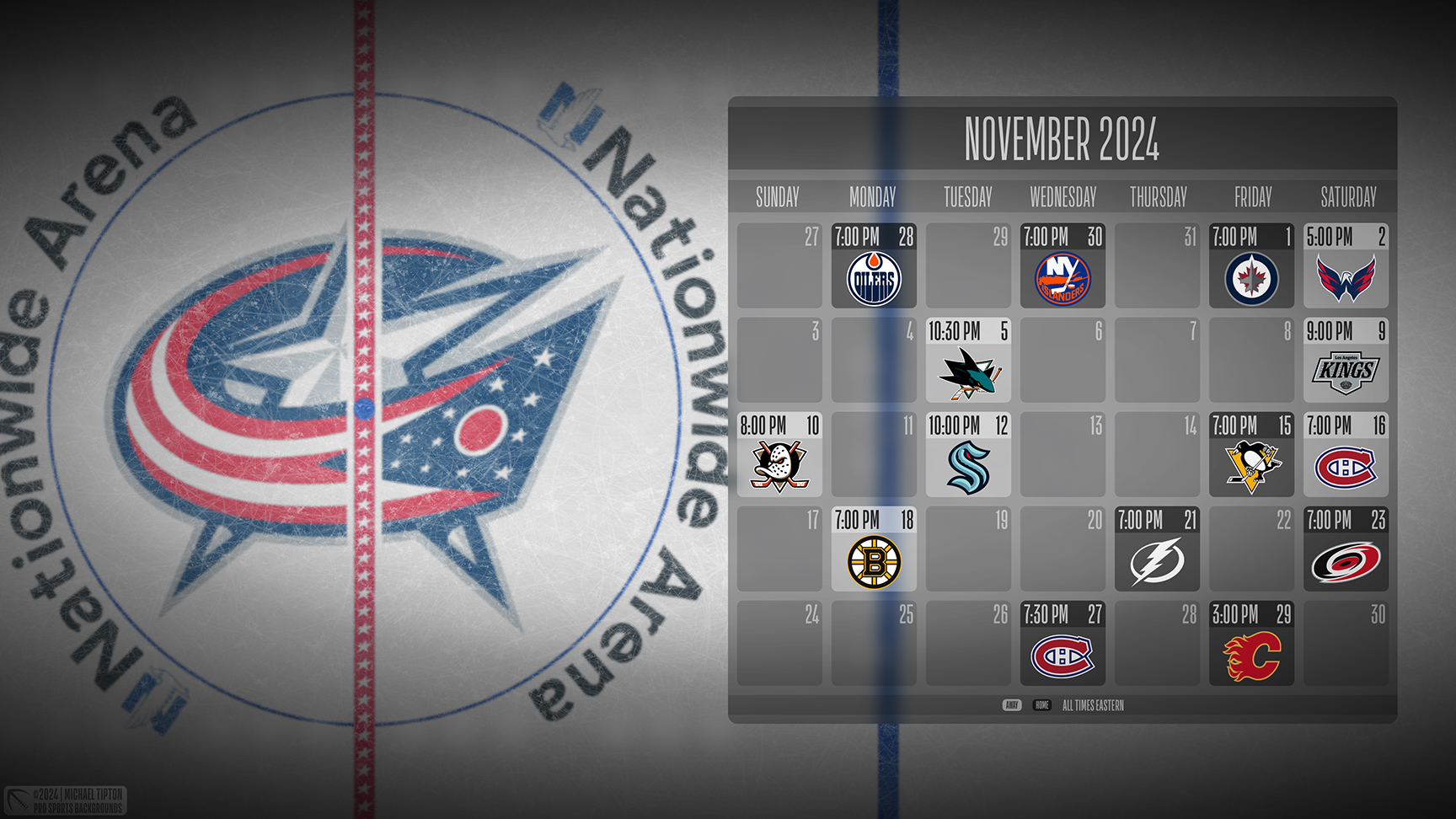 Columbus Blue Jackets wallpaper schedule desktop ET NHL placeholder thumb