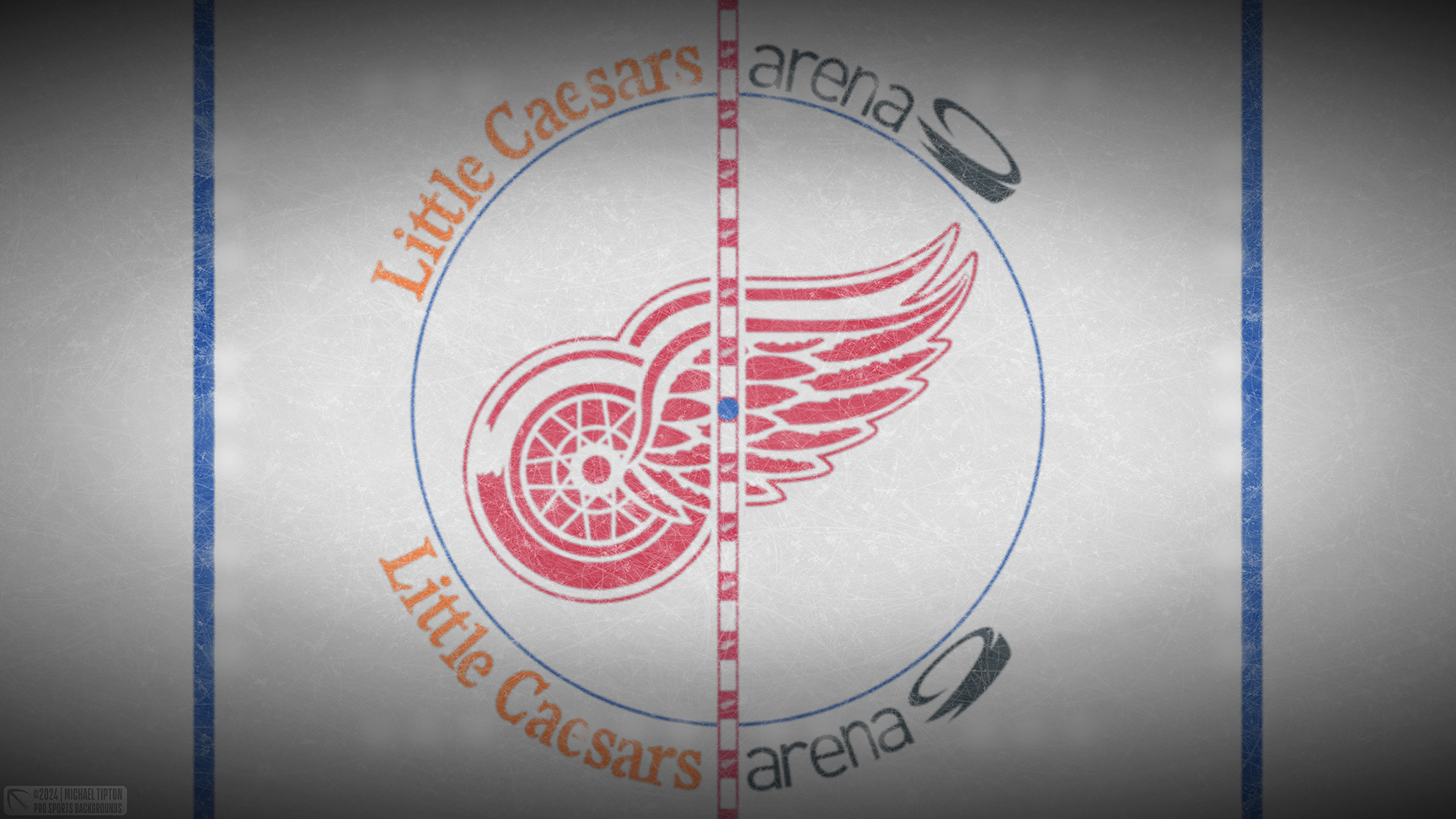 Detroit Red Wings wallpaper logo desktop NHL 2024 2025 season thumb