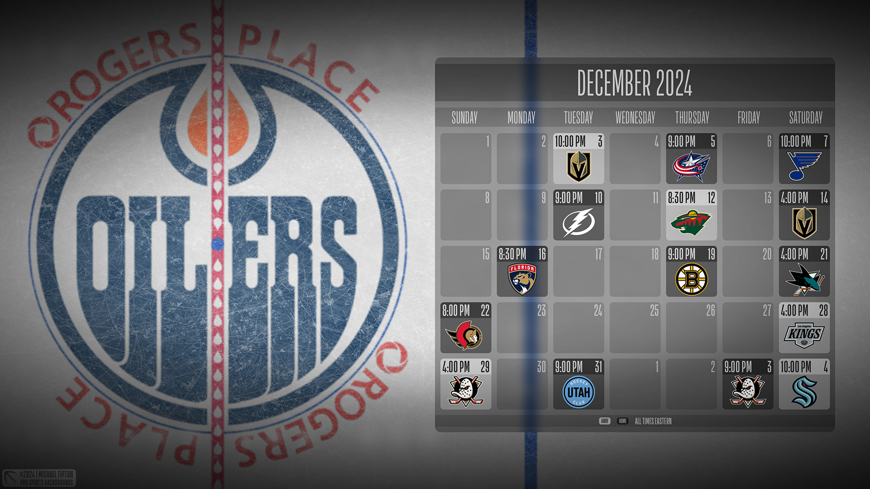 Edmonton Oilers wallpaper schedule desktop ET NHL placeholder thumb