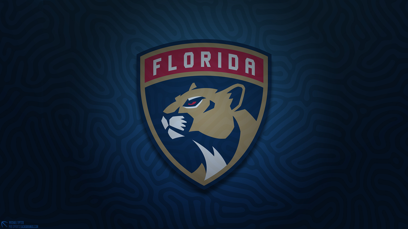 Florida Panthers   Logo Geometric Desktop NHL 2024 