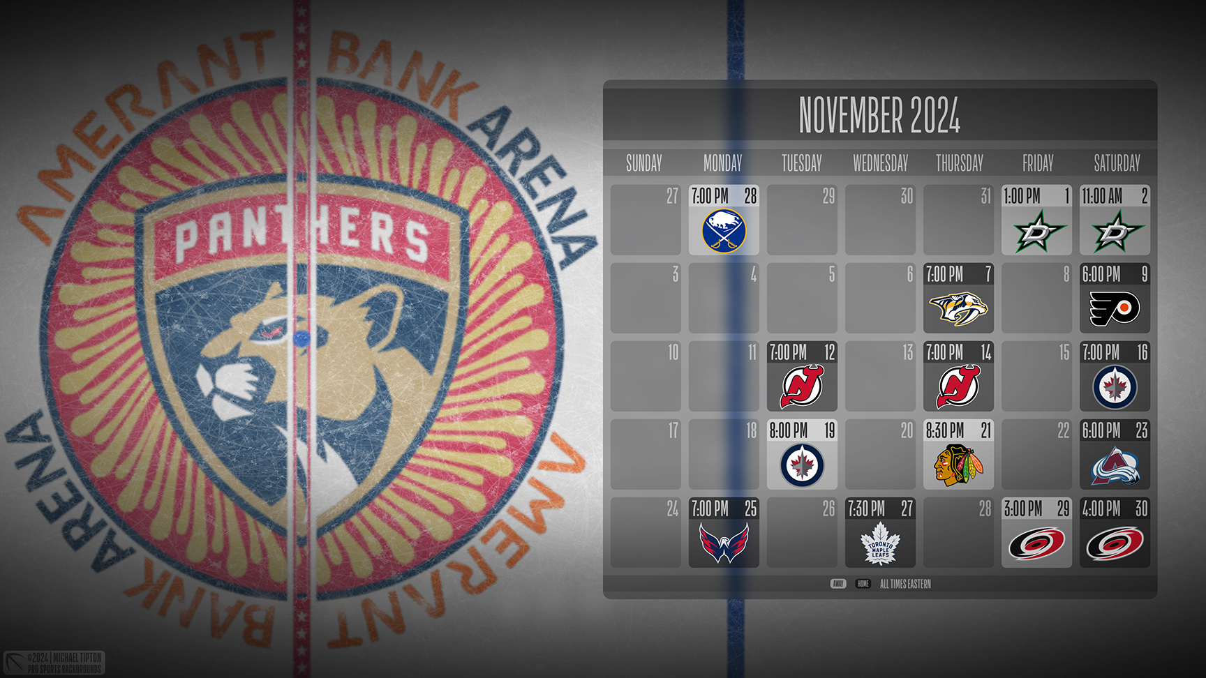 Florida Panthers wallpaper schedule desktop ET NHL placeholder thumb