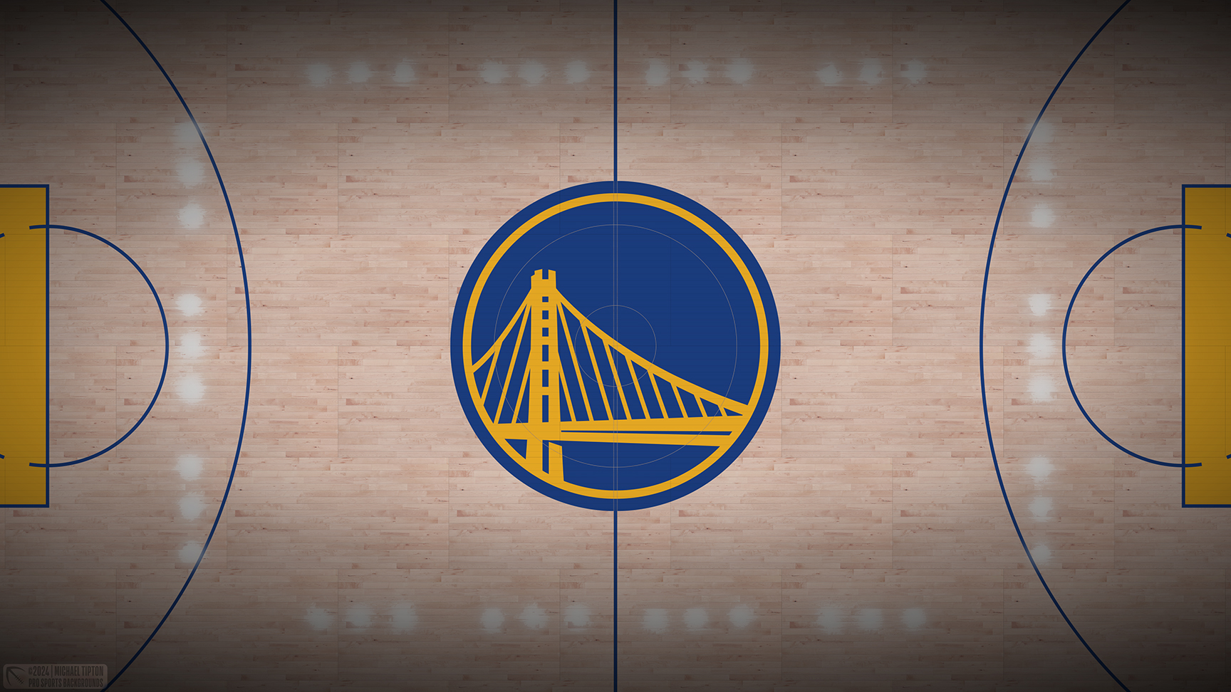 Golden State Warriors wallpaper logo desktop NBA 2024 2025 thumb