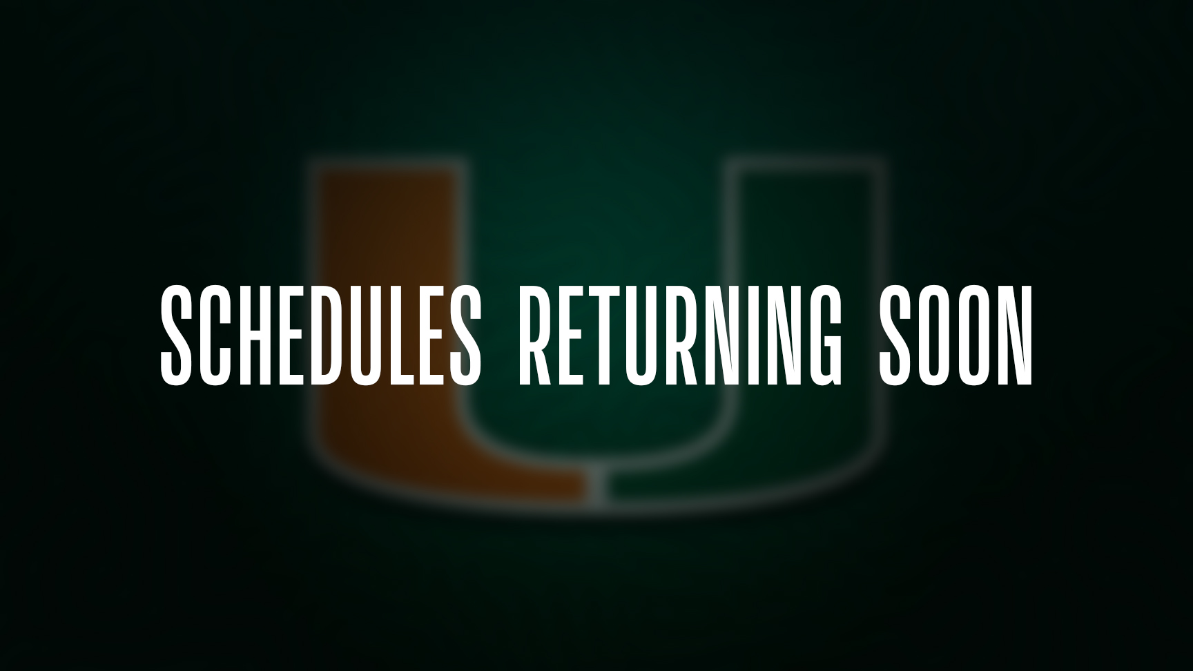 Miami Hurricanes wallpaper schedule desktop NCAA placeholder 2024 thumb