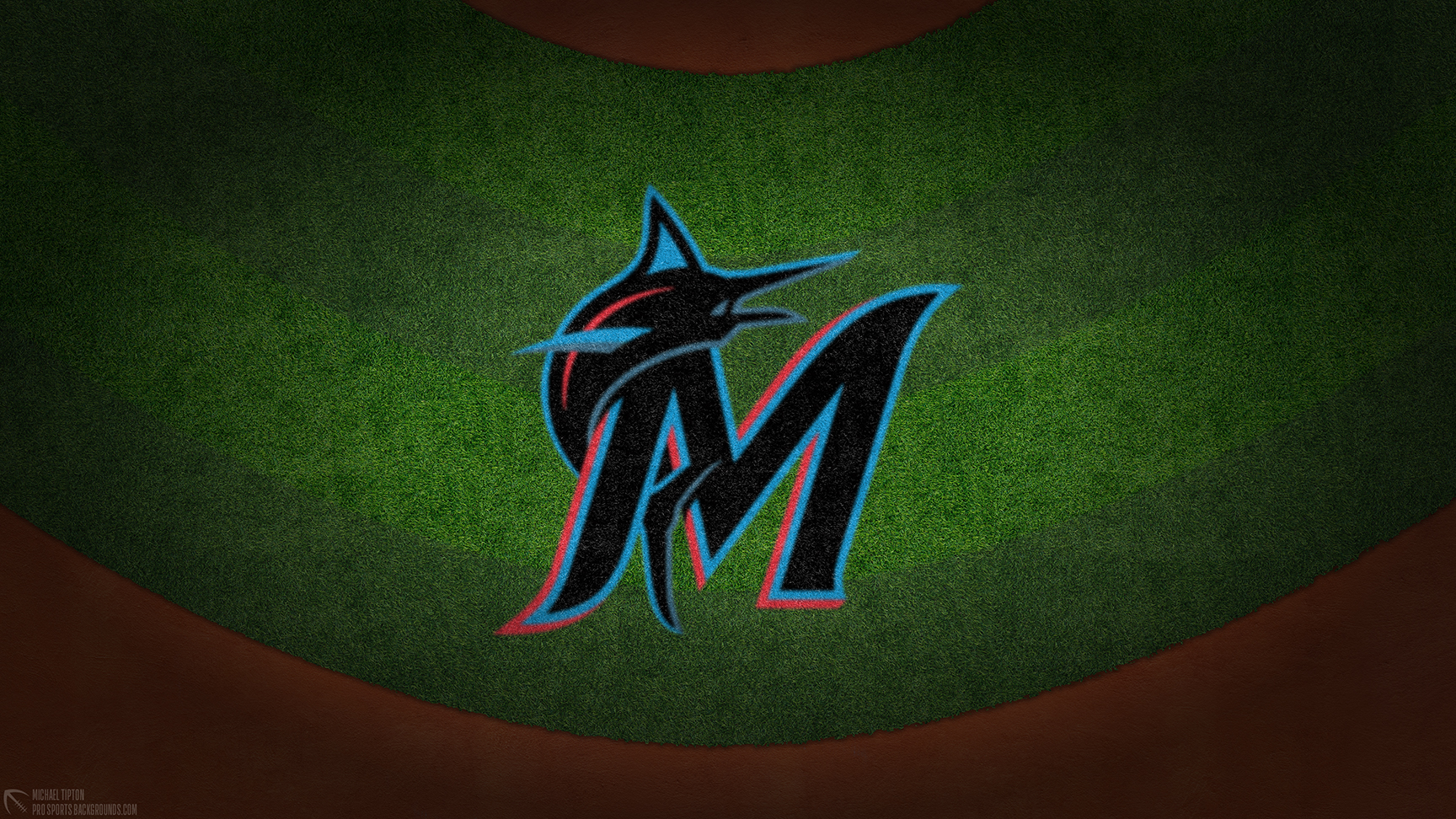 Miami Marlins wallpaper logo desktop MLB 2024 thumb