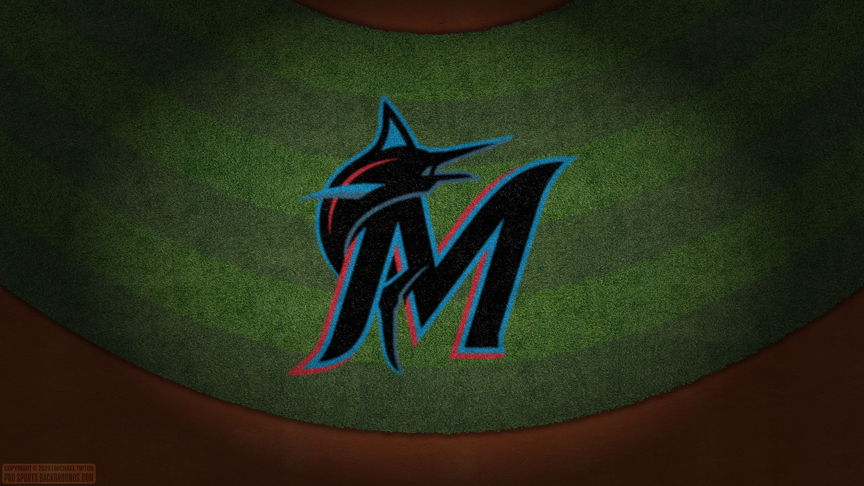 Miami Marlins wallpaper logo desktop MLB 2025 season thumb