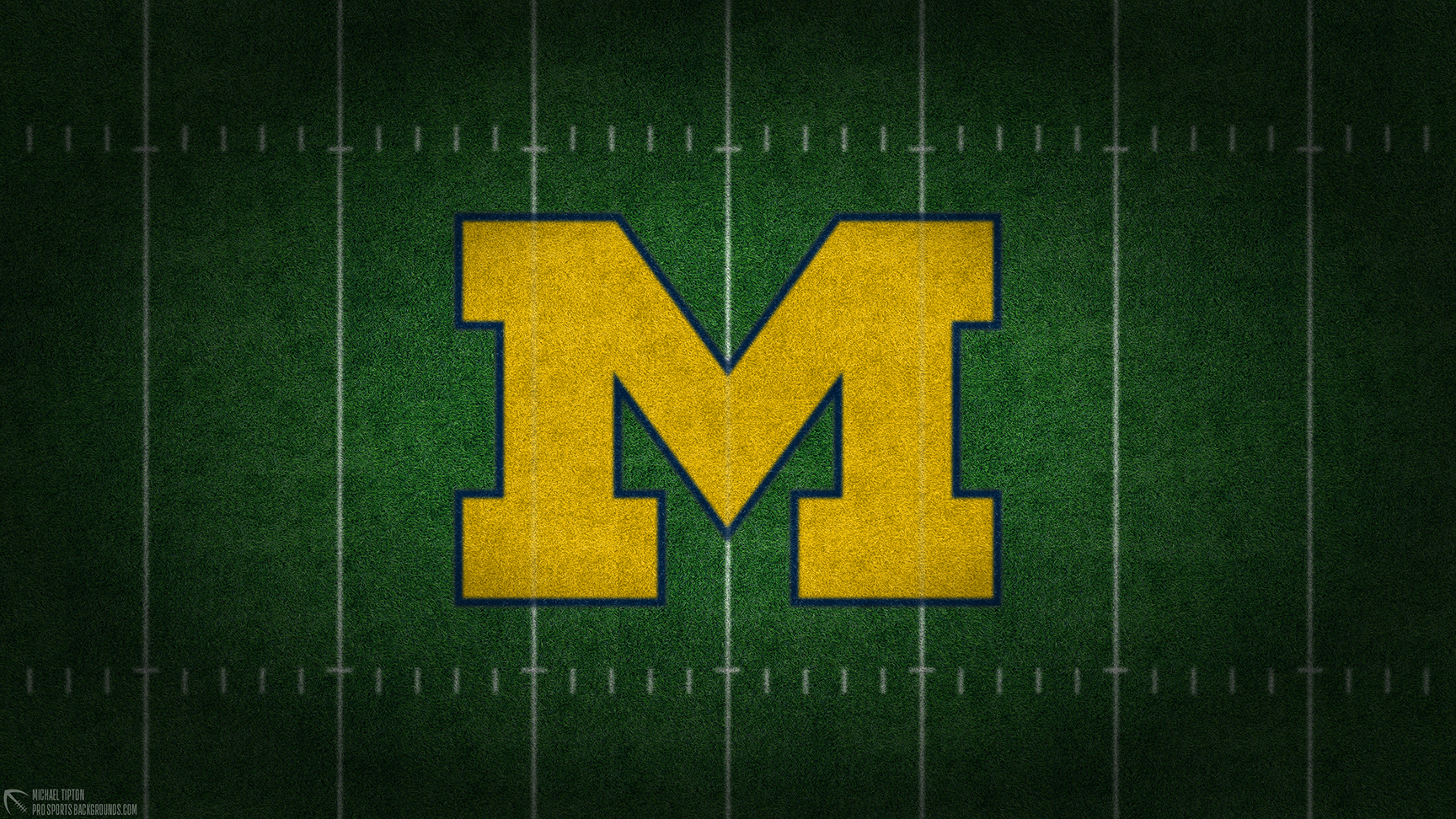 Michigan Wolverines wallpaper logo desktop NCAA 2024 thumb