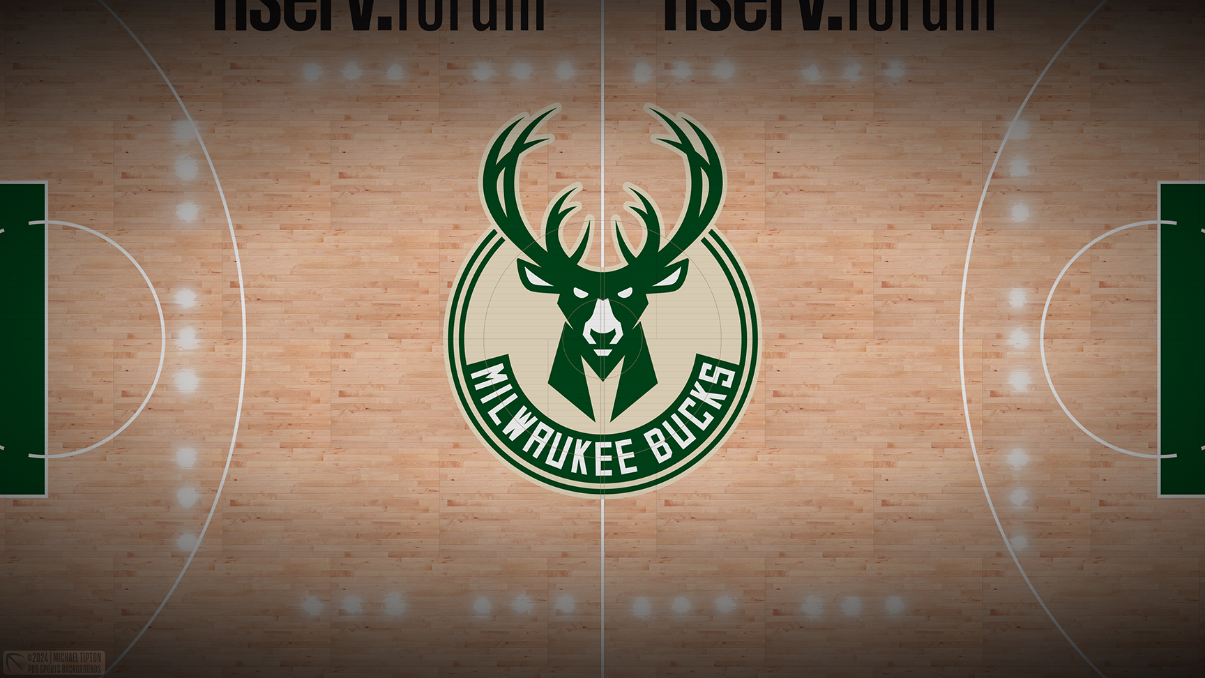 Milwaukee Bucks wallpaper logo desktop NBA 2024 2025 thumb