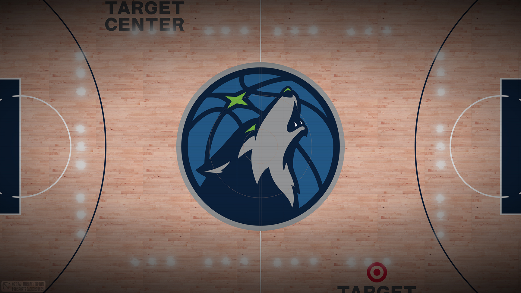 Minnesota Timberwolves wallpaper logo desktop NBA 2024 2025 thumb