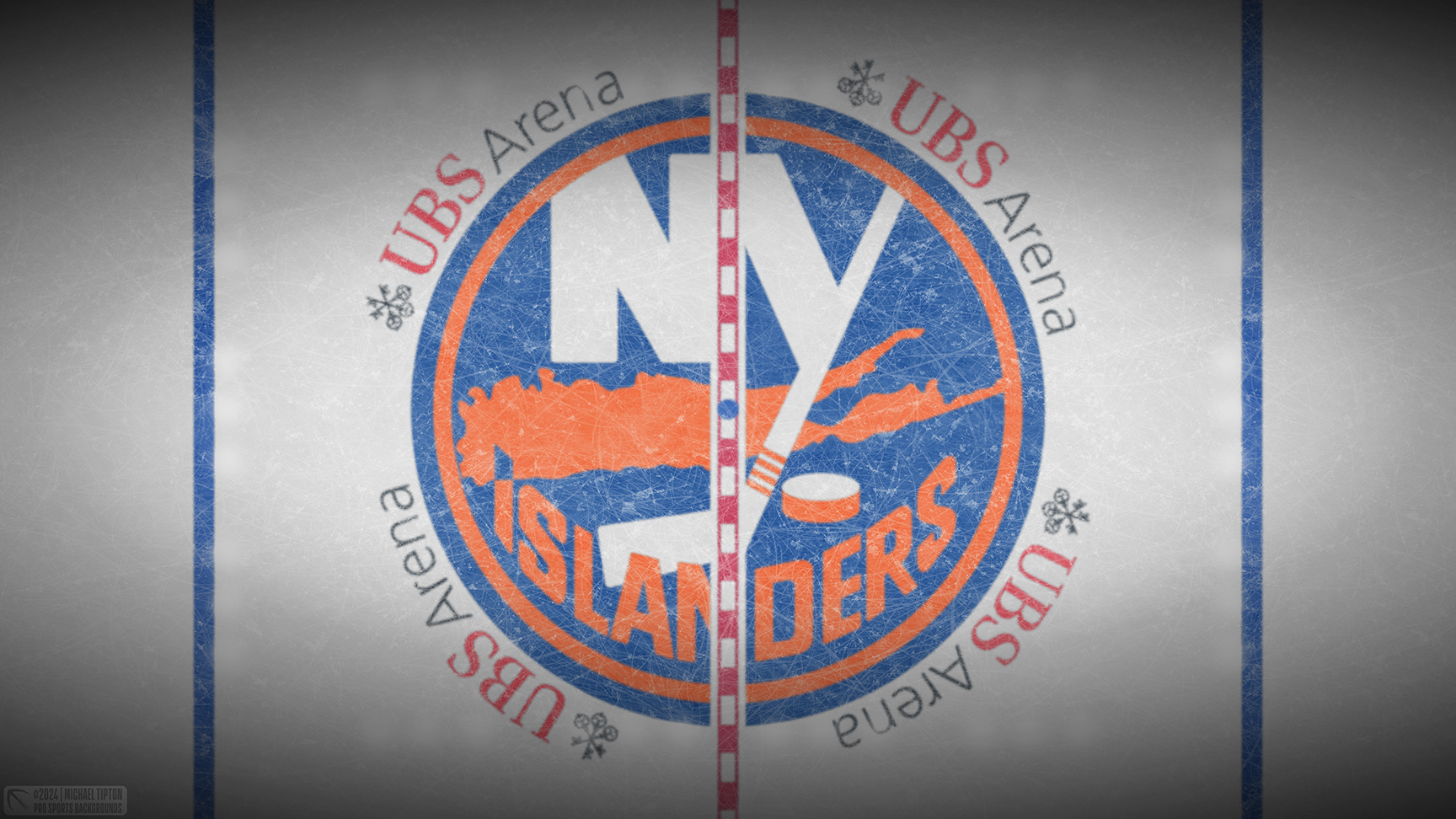 New York Islanders wallpaper logo desktop NHL 2024 2025 season thumb