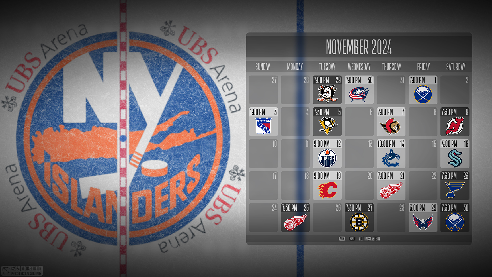 New York Islanders wallpaper schedule desktop ET NHL placeholder thumb