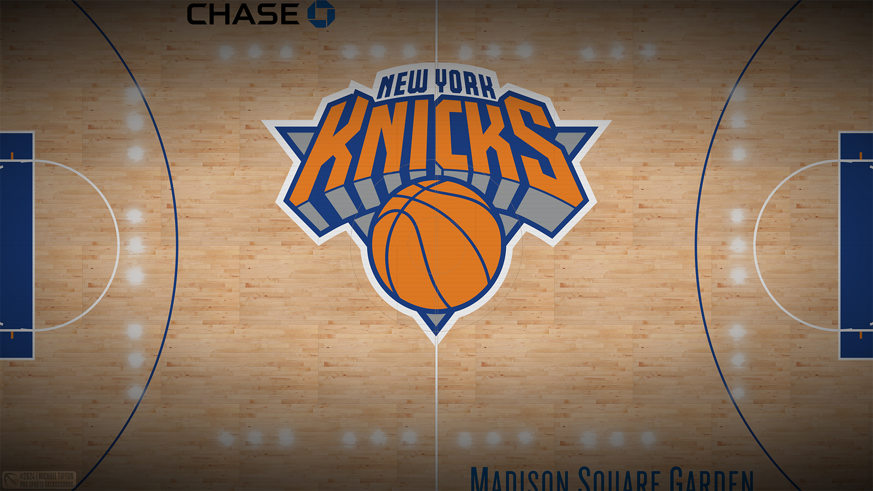 New York Knicks wallpaper logo desktop NBA 2024 2025 thumb