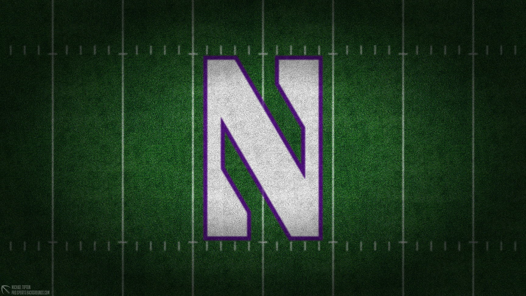 Northwestern Wildcats wallpaper logo desktop NCAA 2024 thumb