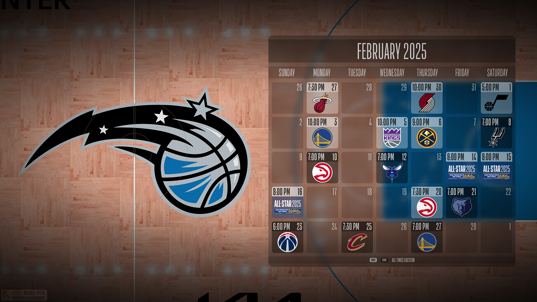 Orlando Magic wallpaper schedule desktop ET NBA placeholder thumb