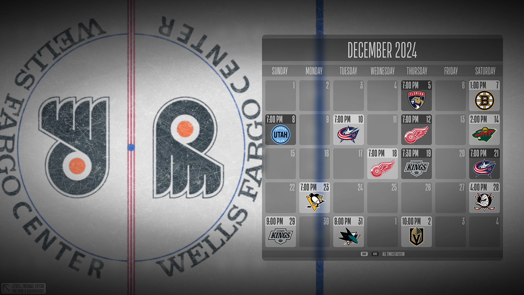 Philadelphia Flyers wallpaper schedule desktop ET NHL placeholder thumb