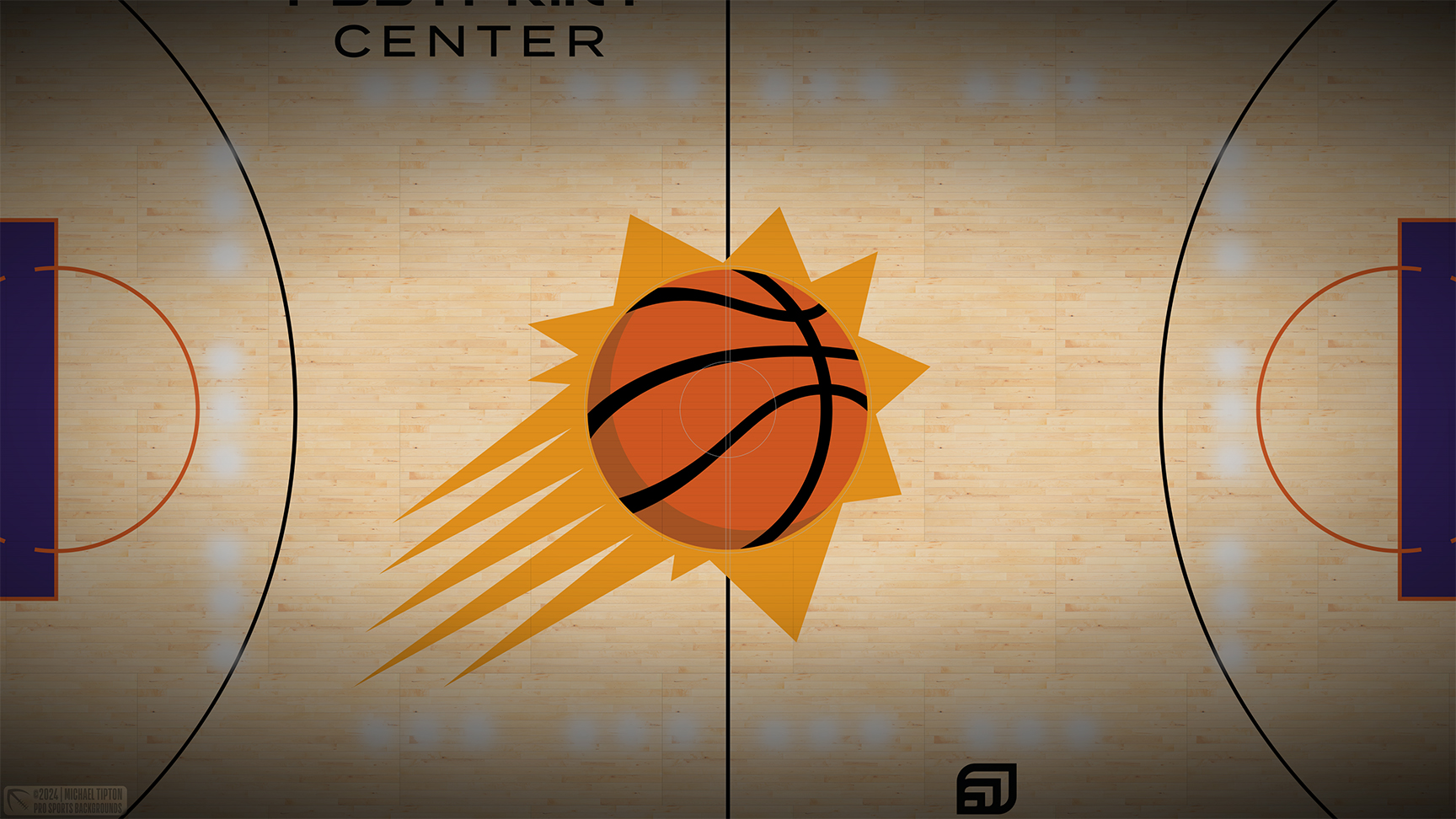 Phoenix Suns wallpaper logo desktop NBA 2024 2025 thumb