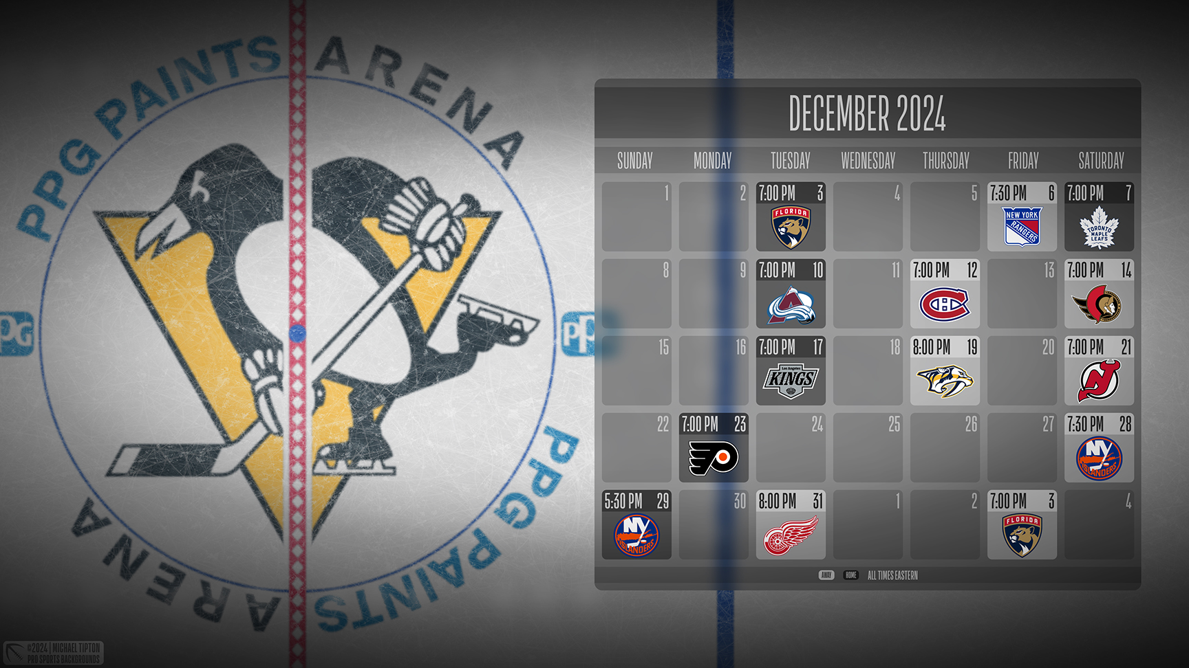 Pittsburgh Penguins wallpaper schedule desktop ET NHL placeholder thumb