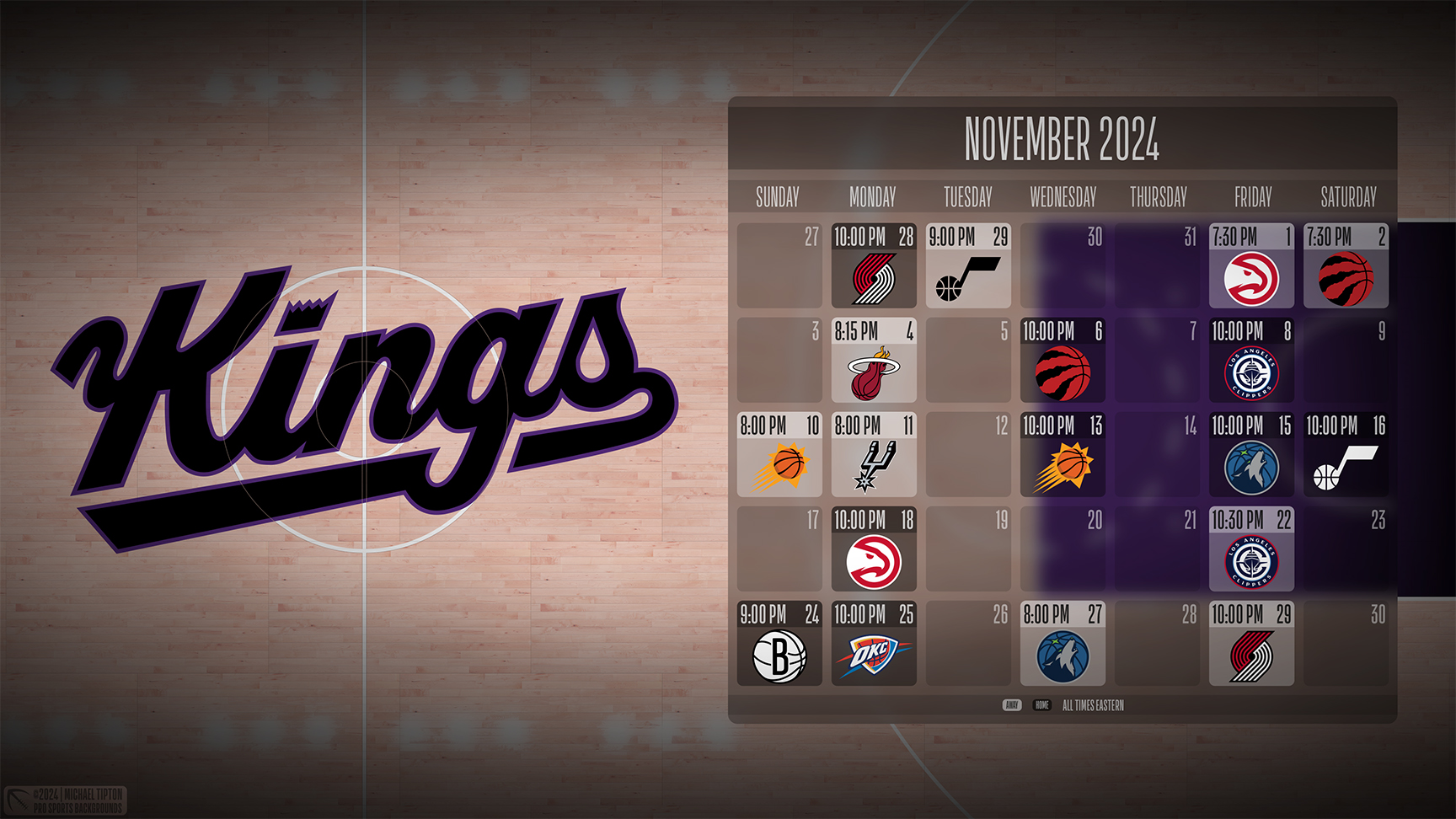 Sacramento Kings wallpaper schedule desktop ET NBA placeholder thumb