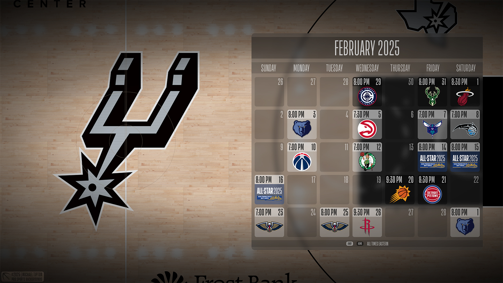 San Antonio Spurs wallpaper schedule desktop ET NBA placeholder thumb