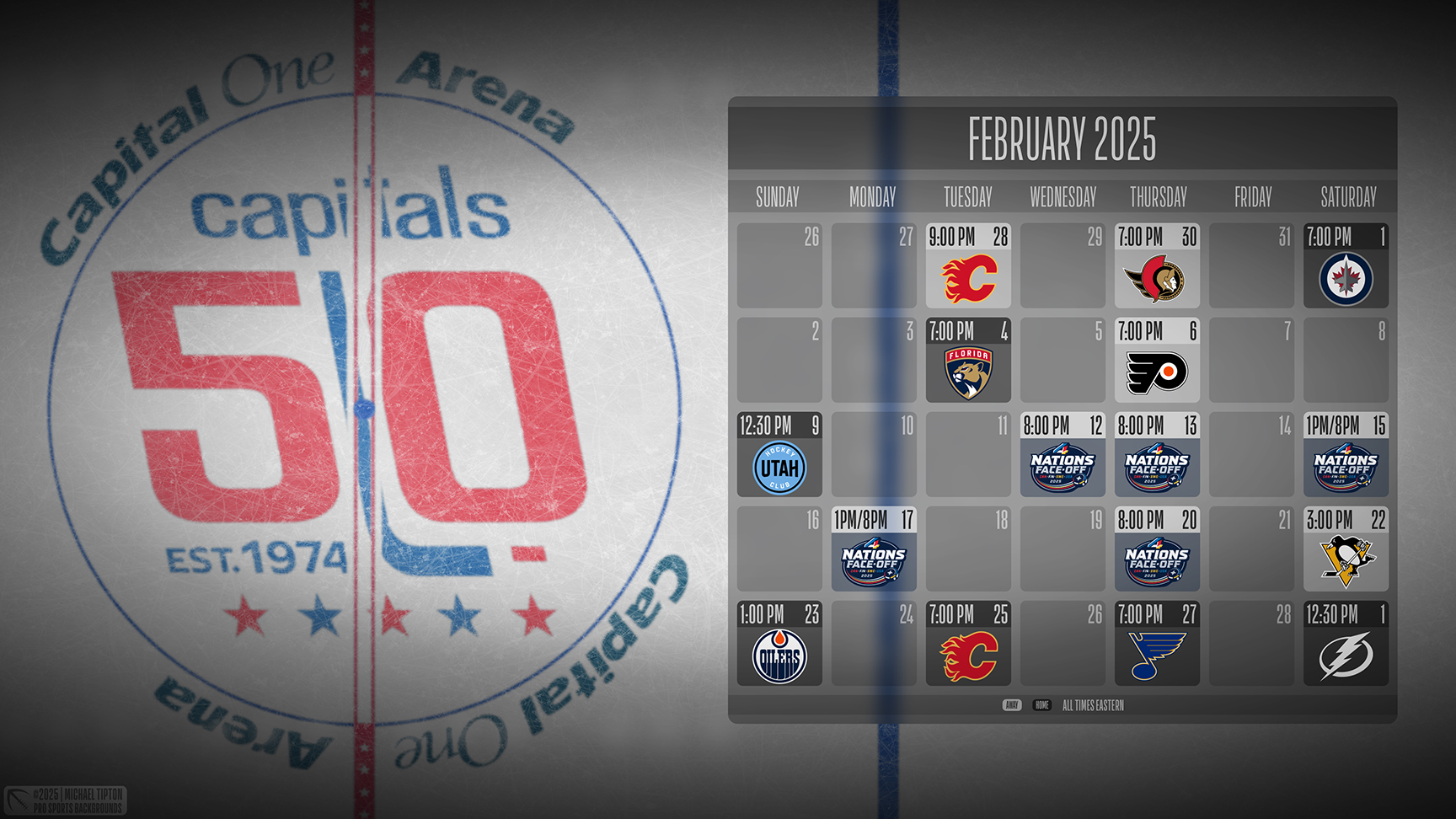 Washington Capitals wallpaper schedule desktop ET NHL placeholder thumb